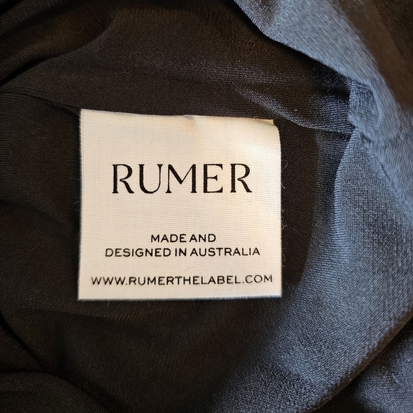 Rumer Penelope Ribbed Bodycon Sleeveless Mini Dress in Black - Picture 11 of 14